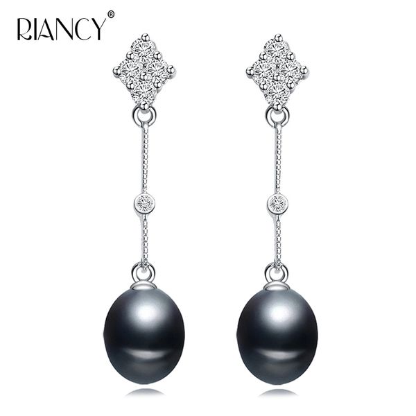 2018 fashion long pearl stud earrings selling 925 sterling silver jewelry with natural freshwater black pearl earrings, Golden;silver
2018 fashion long pearl stud earrings selling 925 sterling silver jewelry with natural freshwater black pearl earrings, Golden;silver