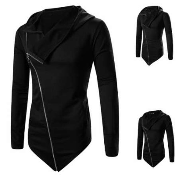 fashion men's autumn winter long hooded trench fashion irregular solid zipper jacket coat cloak coat outerwear plus size l3, Tan;black
fashion men's autumn winter long hooded trench fashion irregular solid zipper jacket coat cloak coat outerwear plus size l3, Tan;black