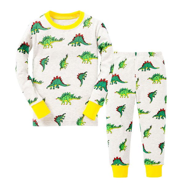 baby 100% cotton children pajamas set kids cartoon dinosaurs sleepwear girls boys cozy nightwear family clothing pyjamas pijamas, White
baby 100% cotton children pajamas set kids cartoon dinosaurs sleepwear girls boys cozy nightwear family clothing pyjamas pijamas, White