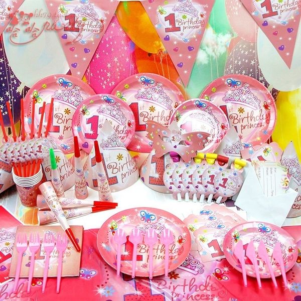 83pcs tableware 1st baby gril birthday party pink props birthday party supplies kids deluxe pink decorative props
83pcs tableware 1st baby gril birthday party pink props birthday party supplies kids deluxe pink decorative props