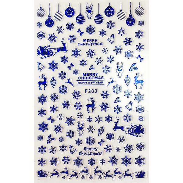 super thin self adhensive 3d nail art nail slider sticker black white gold silver blue christmas bells deers f283-284
super thin self adhensive 3d nail art nail slider sticker black white gold silver blue christmas bells deers f283-284