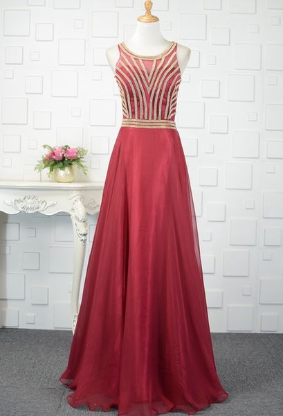 beaded jewel neck long evening dresses 2019 floor length evening gowns sheer neck prom dress custom made, Black;red
beaded jewel neck long evening dresses 2019 floor length evening gowns sheer neck prom dress custom made, Black;red