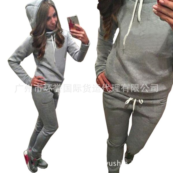 2019 women's zipper tracksuit new casual autumn winter tracksuit women new letter printed long sleeve hoodies new fashion hoodies sweat, Gray
2019 women's zipper tracksuit new casual autumn winter tracksuit women new letter printed long sleeve hoodies new fashion hoodies sweat, Gray