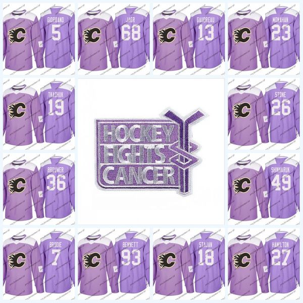 Womens 13 Johnny Gaudreau Purple Fights Cancer Practice Calgary Flames 68 Jaromir Jagr 23 Sean Monahan 5 Mark Giordano Ice Hockey Jerseys
Womens 13 Johnny Gaudreau Purple Fights Cancer Practice Calgary Flames 68 Jaromir Jagr 23 Sean Monahan 5 Mark Giordano Ice Hockey Jerseys