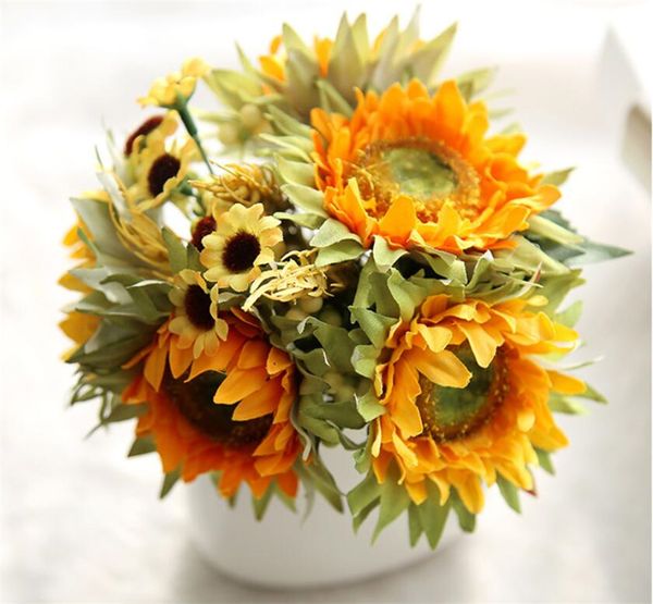 autumn decoration 5 heads yellow sunflower silk artificial flowers bouquet for home decoration office party garden decor
autumn decoration 5 heads yellow sunflower silk artificial flowers bouquet for home decoration office party garden decor