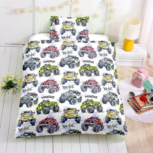 fanaijia cartoon car bedding sets single size kids duvet cover sed 3d print bedclothes size bedline gift
fanaijia cartoon car bedding sets single size kids duvet cover sed 3d print bedclothes size bedline gift