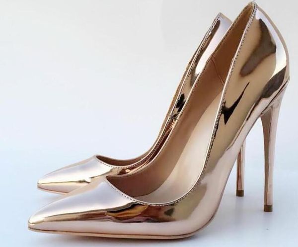 Золотой 2018 Женская обувь красные днища высокие каблуки Сексуальная острым носом
Золотой 2018 Женская обувь красные днища высокие каблуки Сексуальная острым носом