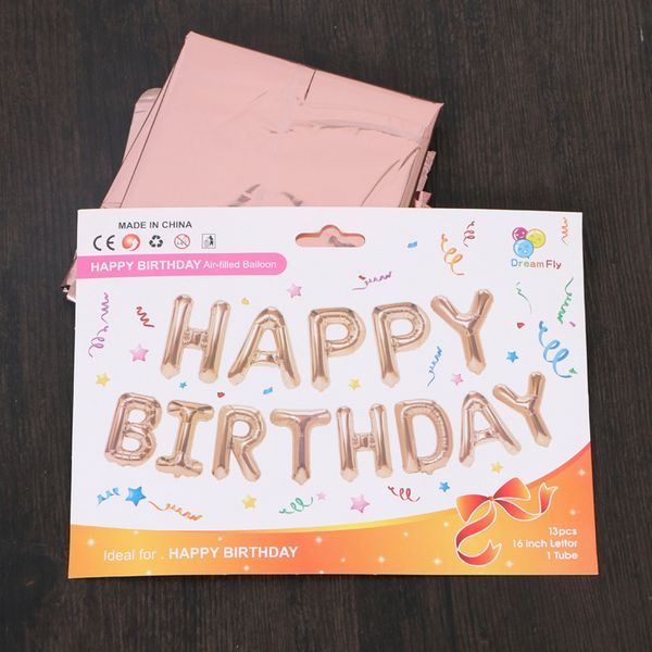 16 inch 13 pieces foil letter balloons happy birthday party decoration birthday balloons event supplies party favor
16 inch 13 pieces foil letter balloons happy birthday party decoration birthday balloons event supplies party favor