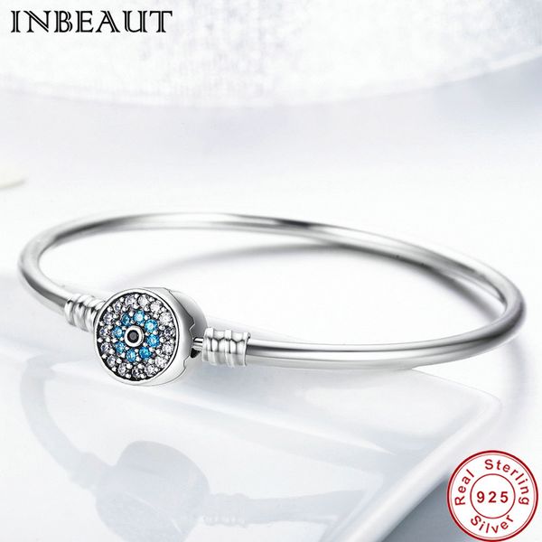 genuine s925 pure sterling silver round black zircon stone eye bangle women white&sea blue cz wedding bracelet for diy jewelry
genuine s925 pure sterling silver round black zircon stone eye bangle women white&sea blue cz wedding bracelet for diy jewelry