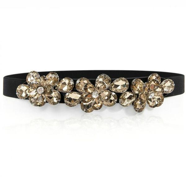 summer spring fashion women crystal beads rhinestone flower elastic dress waist belt , woman ladies thin waistband, Black;brown
summer spring fashion women crystal beads rhinestone flower elastic dress waist belt , woman ladies thin waistband, Black;brown