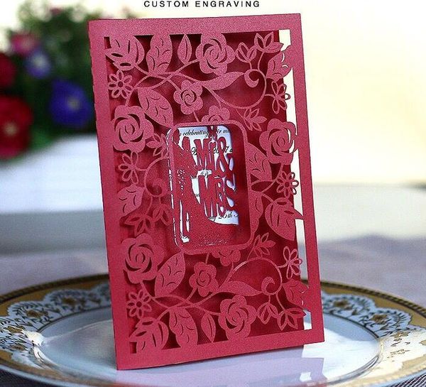 2018 champagen Free Printed Wedding Invitations Cards With Hollow Out Rustic Laser Cut Invatation Card Flowers Elegant Party Invites
2018 champagen Free Printed Wedding Invitations Cards With Hollow Out Rustic Laser Cut Invatation Card Flowers Elegant Party Invites