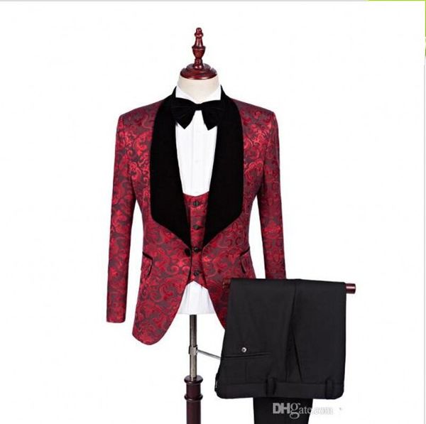 new real p groomsmen shawl lapel groom tuxedos one button men suits wedding prom dinner man blazer (jacket+pants+bow tie+vest) 100, Black;gray
new real p groomsmen shawl lapel groom tuxedos one button men suits wedding prom dinner man blazer (jacket+pants+bow tie+vest) 100, Black;gray