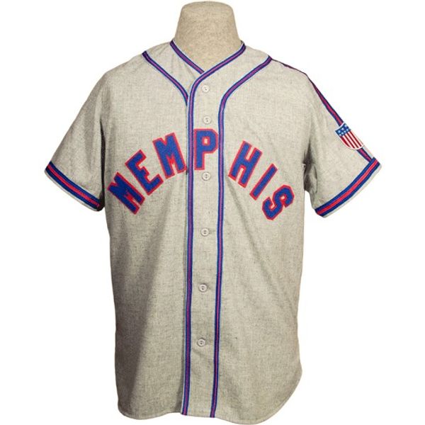 Memphis 1943 Road Jersey 100% Stitched Embroidery Logos Vintage Baseball Jerseys Custom Any Name Any Number Free Shipping
Memphis 1943 Road Jersey 100% Stitched Embroidery Logos Vintage Baseball Jerseys Custom Any Name Any Number Free Shipping