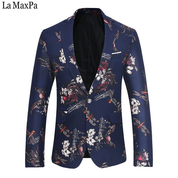 la maxpa fashion brand men suit blazers jacket designs casual slim fit spring autumn party wedding prom business blazer printing, White;black
la maxpa fashion brand men suit blazers jacket designs casual slim fit spring autumn party wedding prom business blazer printing, White;black