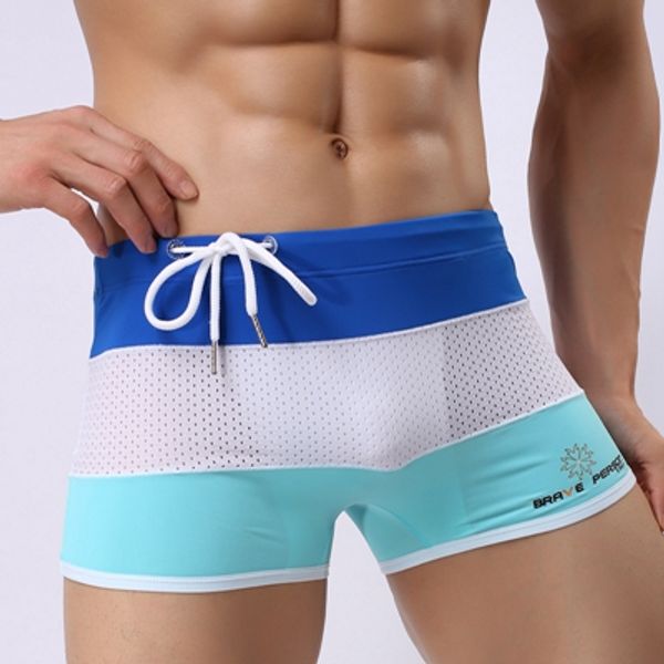 Fashion Men Bikini Underwear Boxer Trunks Patchwork Mesh Nylon Beach Bathing Suit Shorts For Male Man Casual Brand Clothes Brand
Fashion Men Bikini Underwear Boxer Trunks Patchwork Mesh Nylon Beach Bathing Suit Shorts For Male Man Casual Brand Clothes Brand