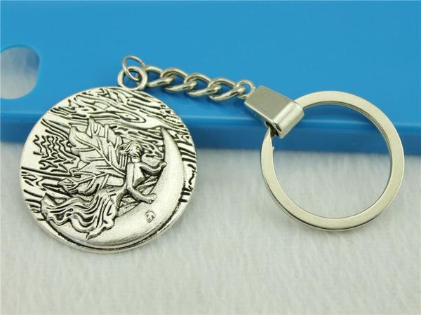 6 pieces key chain women key rings for car keychains with charms moon angel 42x36mm, Slivery;golden
6 pieces key chain women key rings for car keychains with charms moon angel 42x36mm, Slivery;golden