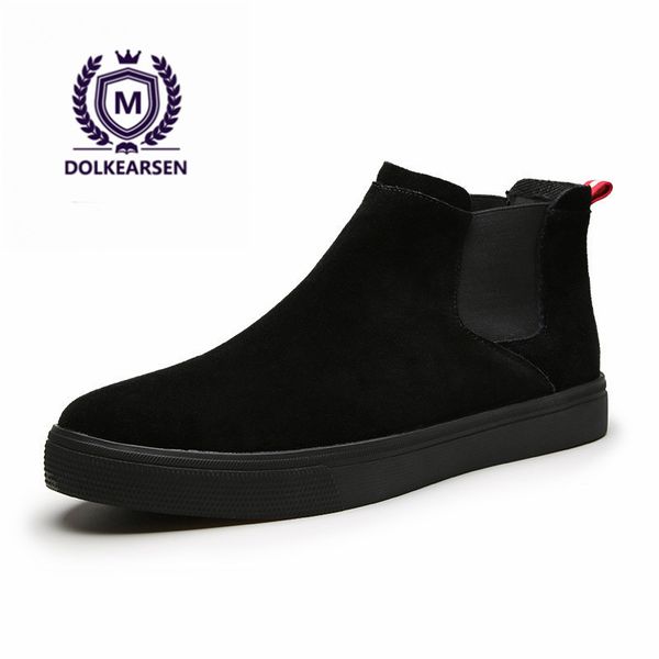 dolkearsen new spring/autumn boots men cow suede pointed toe kanye west boots fashion retro male leather shoes d0041, Black
dolkearsen new spring/autumn boots men cow suede pointed toe kanye west boots fashion retro male leather shoes d0041, Black