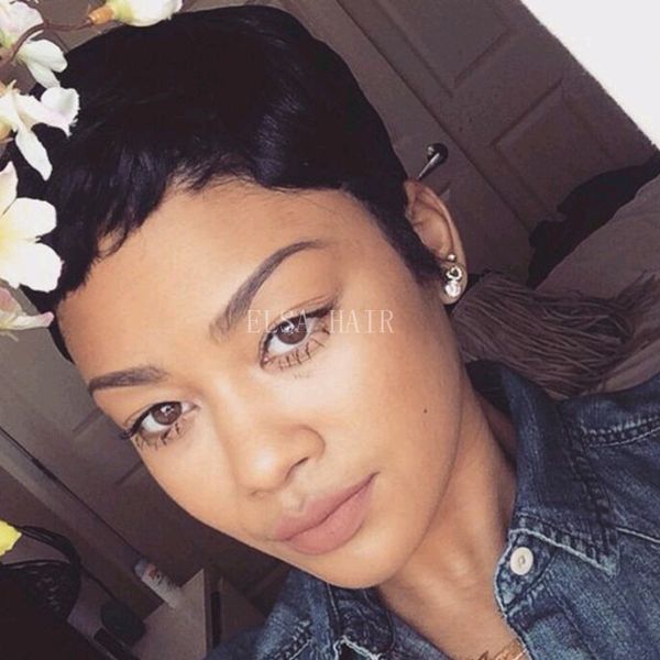 wholesale humanhair wig with baby hair full short pixie cutwig brazilian short none lace front wigs for black women
wholesale humanhair wig with baby hair full short pixie cutwig brazilian short none lace front wigs for black women