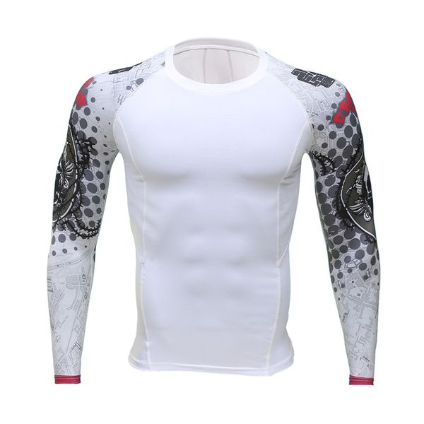 2017 muscle male 3 d skull print fitness compression shirt long sleeve t-shirt join mma exercise fitness gymsport clothing, White;black
2017 muscle male 3 d skull print fitness compression shirt long sleeve t-shirt join mma exercise fitness gymsport clothing, White;black