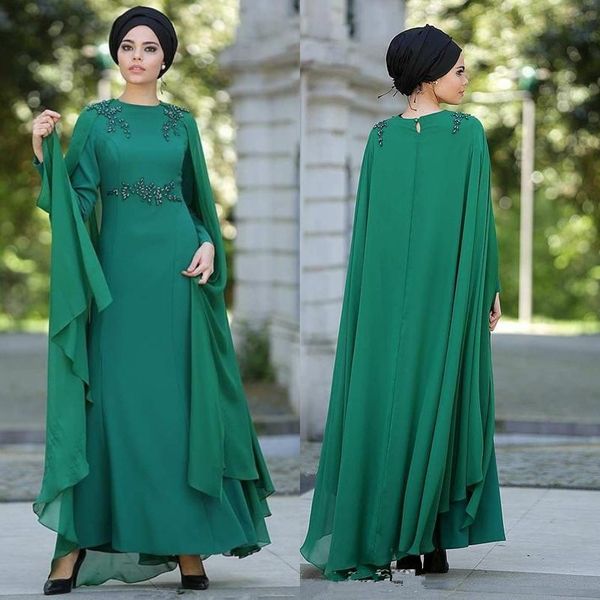 glamorous muslim long prom dress with chiffon wrap luxury pearls jewel neck long sleeves party gowns satin ankle length islamic evening dres, Black
glamorous muslim long prom dress with chiffon wrap luxury pearls jewel neck long sleeves party gowns satin ankle length islamic evening dres, Black