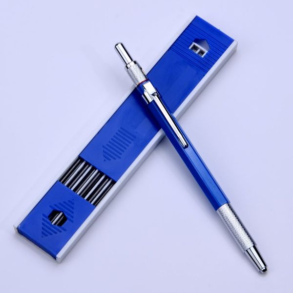1pc new creative metal mechanical drawing pencil with 12 pieces leads for school student 2.0 mm hb standard pencil stationery
1pc new creative metal mechanical drawing pencil with 12 pieces leads for school student 2.0 mm hb standard pencil stationery