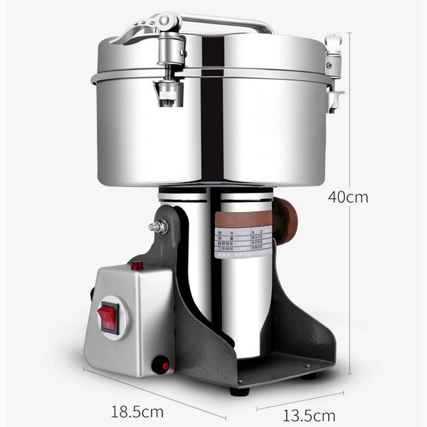 

Qihang 4500g whole ale grinder electric pepper grinder machine indu trial chili powder grinding machinery chilli powder machine
