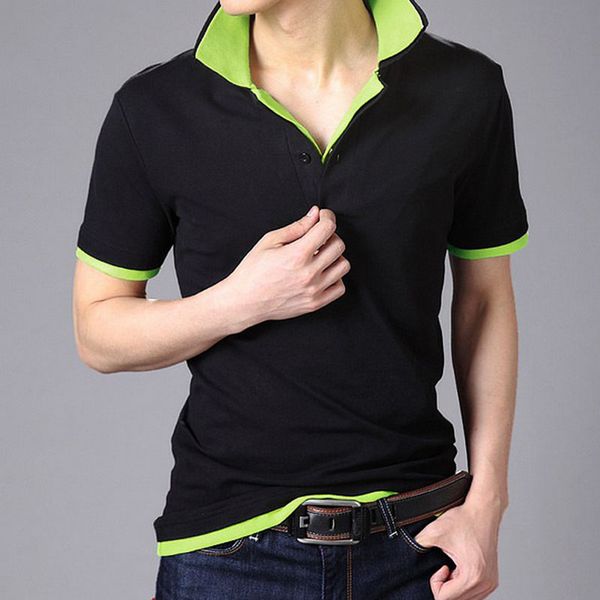 new2017 spring autumn men's short sleeve shirt breathable double collar male lapel leisure tenis s hombre plus size 3xl, White;black
new2017 spring autumn men's short sleeve shirt breathable double collar male lapel leisure tenis s hombre plus size 3xl, White;black