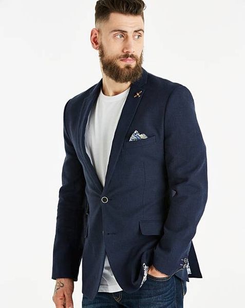 men's slim suit tailored jacket navy blue custom casual daily casual clothes a coat, White;black
men's slim suit tailored jacket navy blue custom casual daily casual clothes a coat, White;black