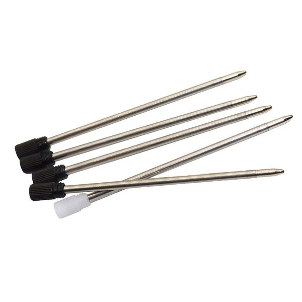 20 pcs refill 0.7mm full metal core 7cm short blue and black ink refill replacement school supplies office accessories, Blue;orange
20 pcs refill 0.7mm full metal core 7cm short blue and black ink refill replacement school supplies office accessories, Blue;orange