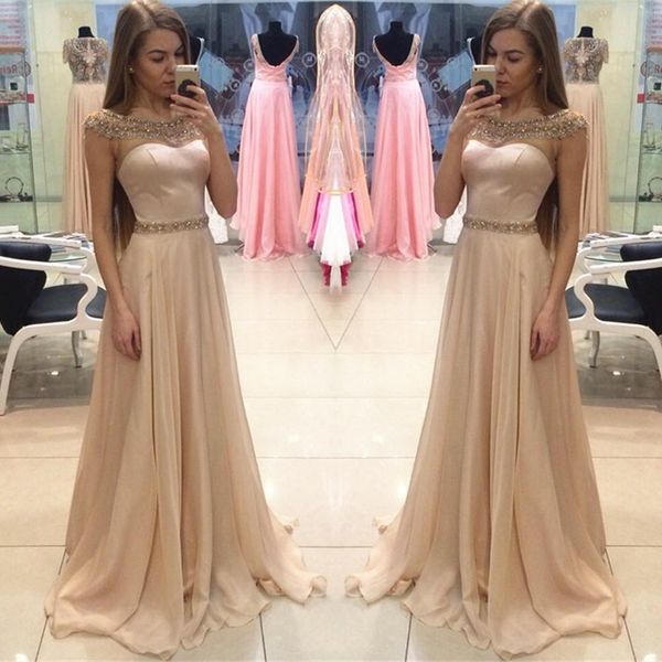 champagne beaded long a line formal evening dresses a line special occasion prom party dress, Black
champagne beaded long a line formal evening dresses a line special occasion prom party dress, Black