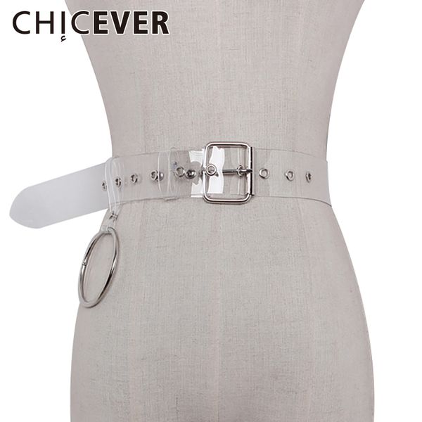 chicever 2017 summer silver ring pendant pvc transparent female belt women casual fashion korean belts, Black;brown
chicever 2017 summer silver ring pendant pvc transparent female belt women casual fashion korean belts, Black;brown