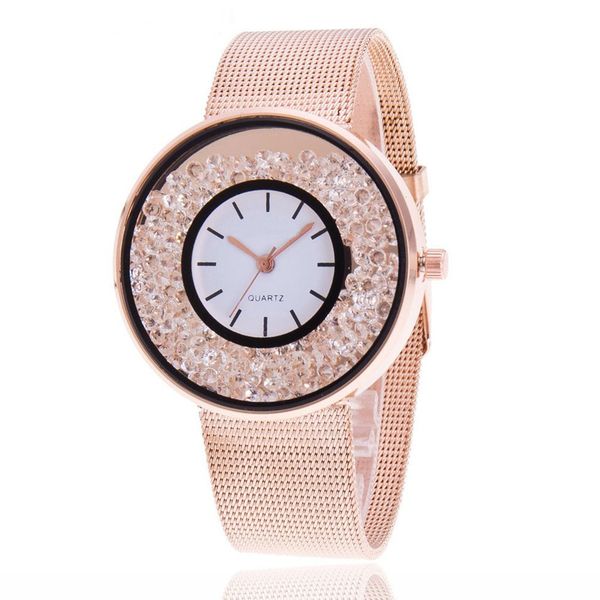 luxury women's quartz watches diamond dial with steel strap quartz new fashion luxury watch reloj, Slivery;brown
luxury women's quartz watches diamond dial with steel strap quartz new fashion luxury watch reloj, Slivery;brown