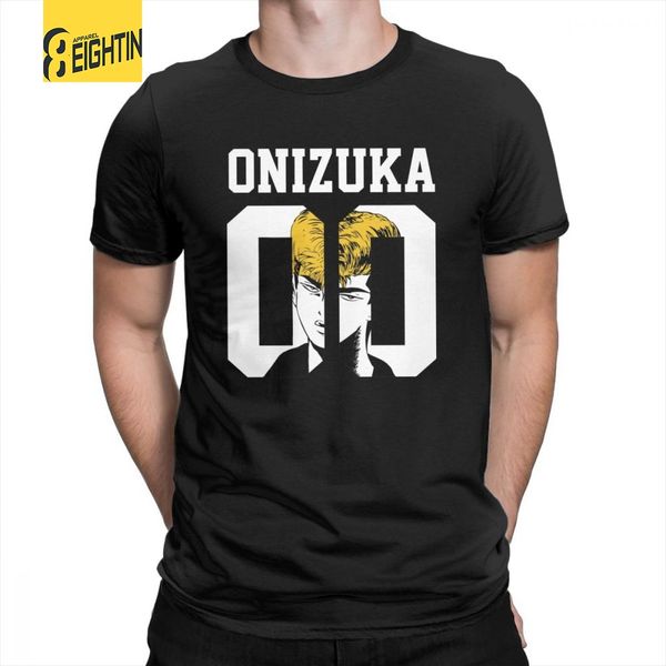 great teacher onizuka t shirts o-neck mens short-sleeved tees pure cotton t-shirts plus size popular fun, White;black
great teacher onizuka t shirts o-neck mens short-sleeved tees pure cotton t-shirts plus size popular fun, White;black
