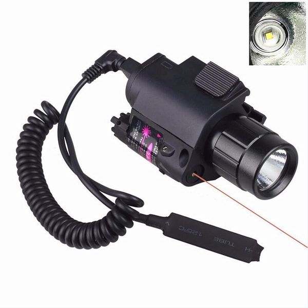 led light + red laser sight 2 in 1 airsoft hunting m6 cree led torch tactical 200lm laser flashlight tail switch
led light + red laser sight 2 in 1 airsoft hunting m6 cree led torch tactical 200lm laser flashlight tail switch