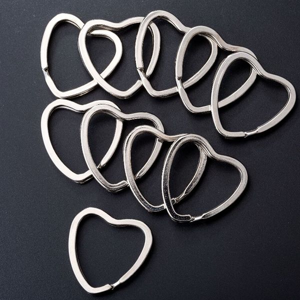 10pcs diy metal love heart stars flowers shaped split ring key ring key holder keyfob accessories connector keychain keyring, Silver
10pcs diy metal love heart stars flowers shaped split ring key ring key holder keyfob accessories connector keychain keyring, Silver