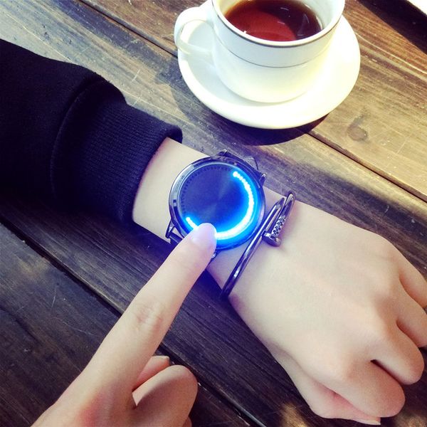 new creatival led sports watches for man male touch screen smart breacelet watches with leather brand 2019 fashion morden wristwatches gift, Slivery;brown
new creatival led sports watches for man male touch screen smart breacelet watches with leather brand 2019 fashion morden wristwatches gift, Slivery;brown