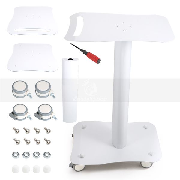 Space Saving Beauty Trolley Stand Rolling Salon Cart Holder Spa Styling Pedestal Assembled Aluminum Alloy with 4 Casters
Space Saving Beauty Trolley Stand Rolling Salon Cart Holder Spa Styling Pedestal Assembled Aluminum Alloy with 4 Casters
