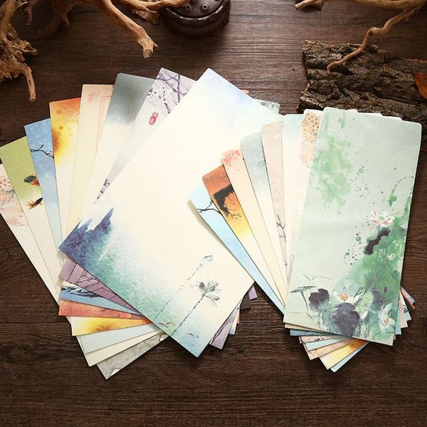 coloffice 1set (4letter and 2envelopes) paper chinese style elegant creative greeting card letter papaer storage kawaii student
coloffice 1set (4letter and 2envelopes) paper chinese style elegant creative greeting card letter papaer storage kawaii student