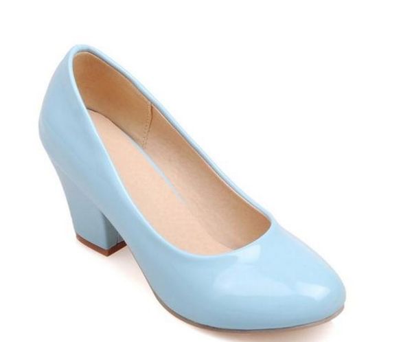 send 2018 new style four seasons shoes with rough heel single shoes round head high heels women shoes, Black
send 2018 new style four seasons shoes with rough heel single shoes round head high heels women shoes, Black
