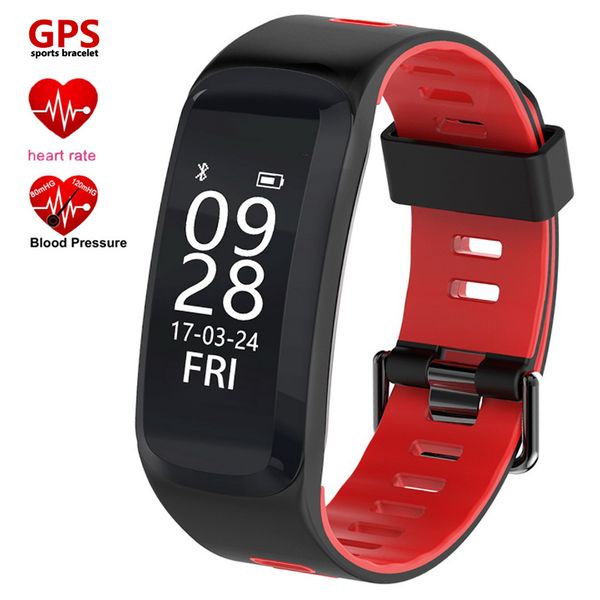 heart rate smart bracelet blood pressure oxygen monitor gps sports tracker f4 band sleeping reminder wristwatch for ios android, Slivery;brown
heart rate smart bracelet blood pressure oxygen monitor gps sports tracker f4 band sleeping reminder wristwatch for ios android, Slivery;brown