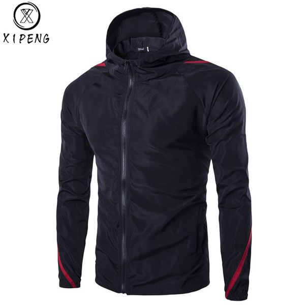 new men jacket 2018 spring autumn fashion hiphop hooded jacket hip hop waterproof windbreaker men thin coat outerwear, Black;brown 
new men jacket 2018 spring autumn fashion hiphop hooded jacket hip hop waterproof windbreaker men thin coat outerwear, Black;brown