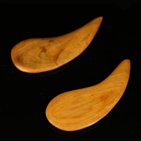 acupuncture points guasha tool wood body scraping point stick for healthcare chinese therapy massager tool f1457