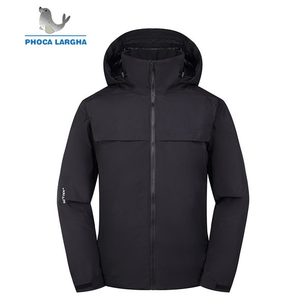 2018 new men's winter down jackets and coats thick warmed solid color hooded parkas male windproof waterproof down coats 4xl, Black
2018 new men's winter down jackets and coats thick warmed solid color hooded parkas male windproof waterproof down coats 4xl, Black