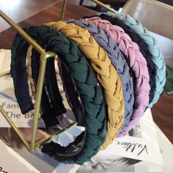 fashion women solid braided twist hairbands elegant plastic headbands simple vintage handmade hair turban hair accessories
fashion women solid braided twist hairbands elegant plastic headbands simple vintage handmade hair turban hair accessories