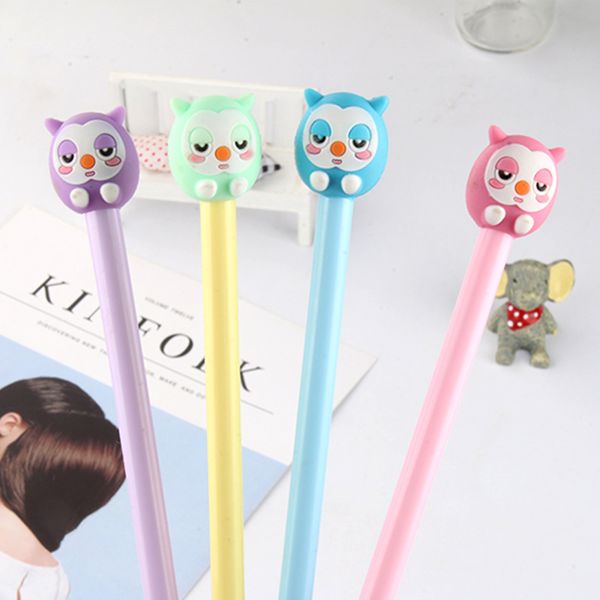36pc/lot new cute owl animal gel ink pen/creative cartoon student office fountain water pen / signature pen/children gift
36pc/lot new cute owl animal gel ink pen/creative cartoon student office fountain water pen / signature pen/children gift