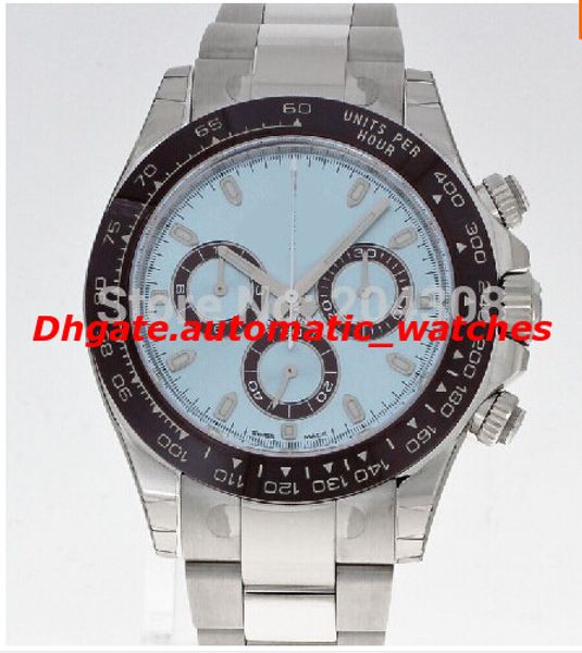 luxury watches wristwatch brand in box ceramic bezel 116506 blue dial stainless steel bracelet automatic mens watch, Slivery;brown
luxury watches wristwatch brand in box ceramic bezel 116506 blue dial stainless steel bracelet automatic mens watch, Slivery;brown