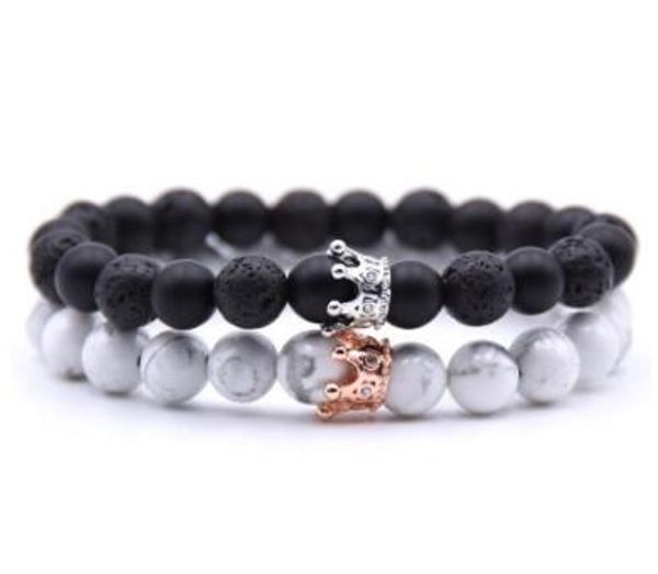 кристалл корона лаве рок белый howlite браслет бусины натуральный камень ювелирные изделия для женщин мужчин, Black
кристалл корона лаве рок белый howlite браслет бусины натуральный камень ювелирные изделия для женщин мужчин, Black