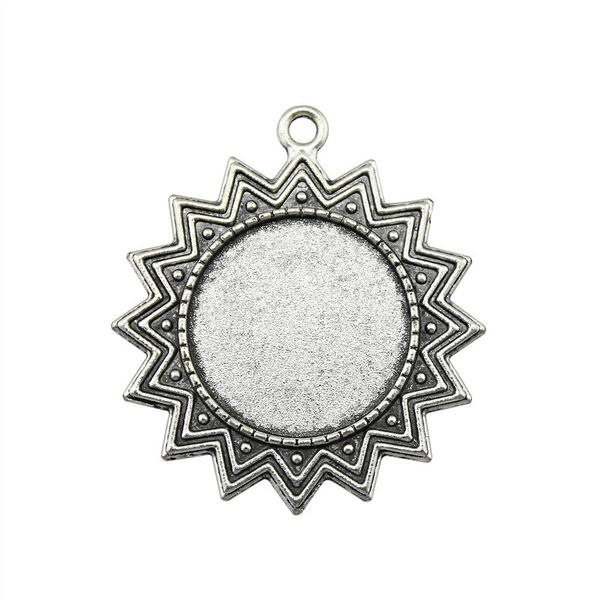 8 pieces cabochon cameo base tray bezel blank jewelry making supplies sun single side inner size 25mm round flatback resin cabochons, Slivery;crystal
8 pieces cabochon cameo base tray bezel blank jewelry making supplies sun single side inner size 25mm round flatback resin cabochons, Slivery;crystal