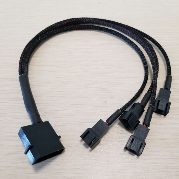 ide molex to 4 port 3pin socket ( 2pin wire ) 12v fan hub splitter power cable cord 22awg wire 30cm for pc diy
ide molex to 4 port 3pin socket ( 2pin wire ) 12v fan hub splitter power cable cord 22awg wire 30cm for pc diy