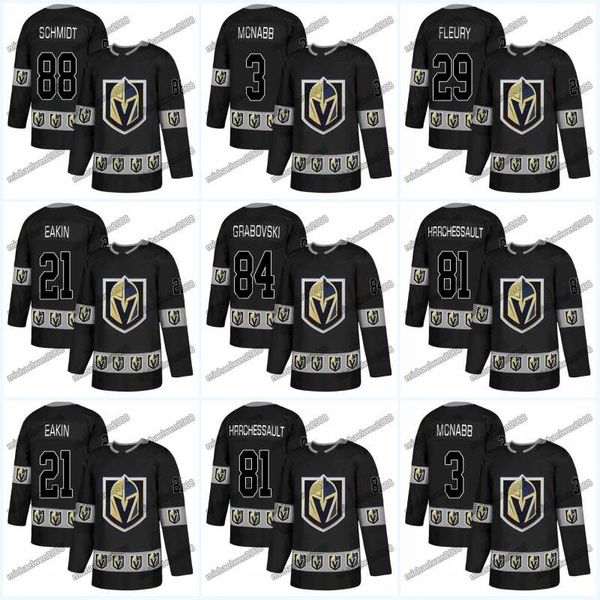 2019 Season 43 Daniel Carr 28 William Carrier 56 Erik Haula 38 Tomas Hyka 90 Tomas Tatar 41 Bellemare Vegas Golden Knights Black Jerseys